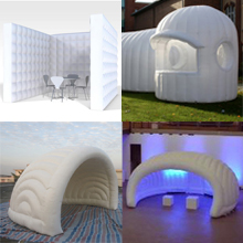 Inflatable office tent